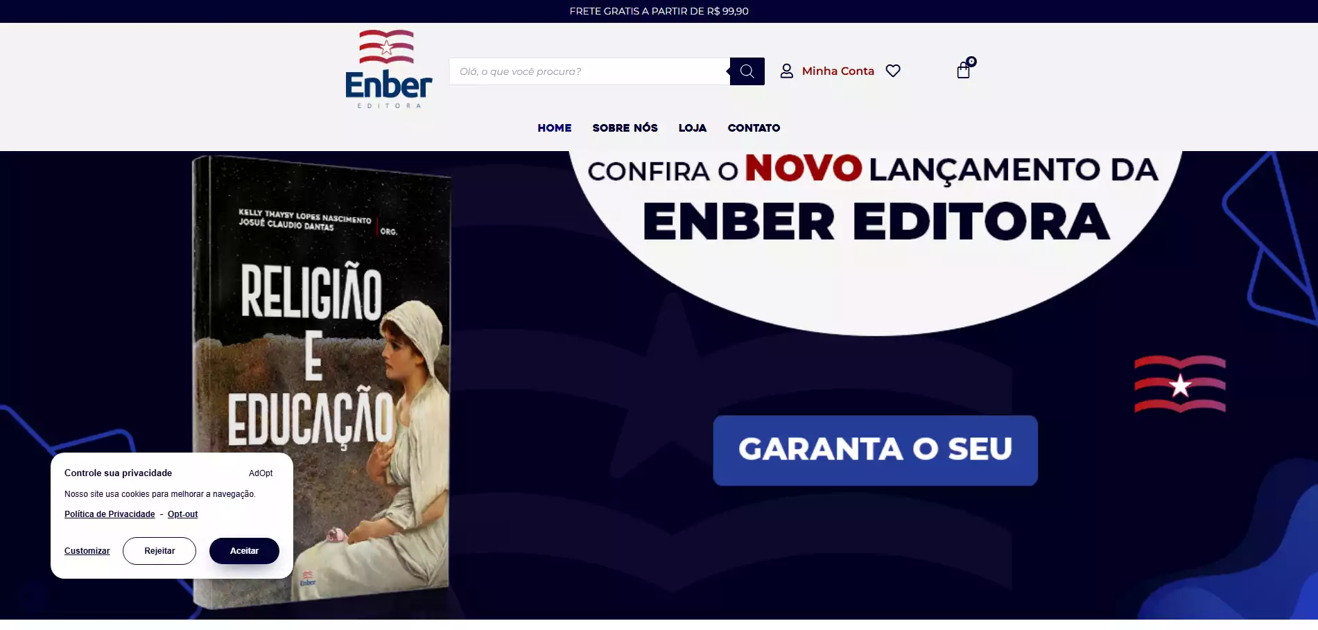 Site Enber Editora