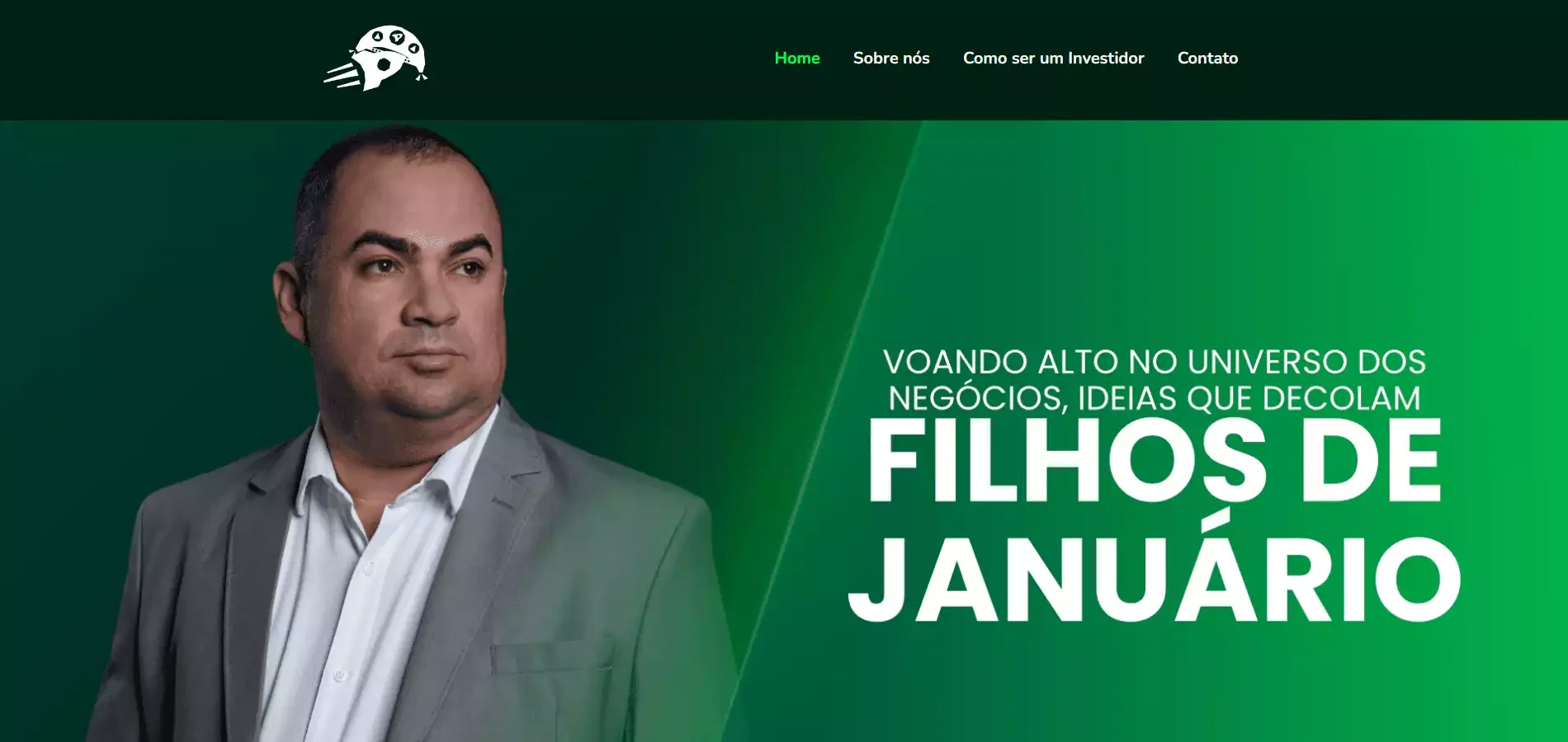 Site Filhos de Januario