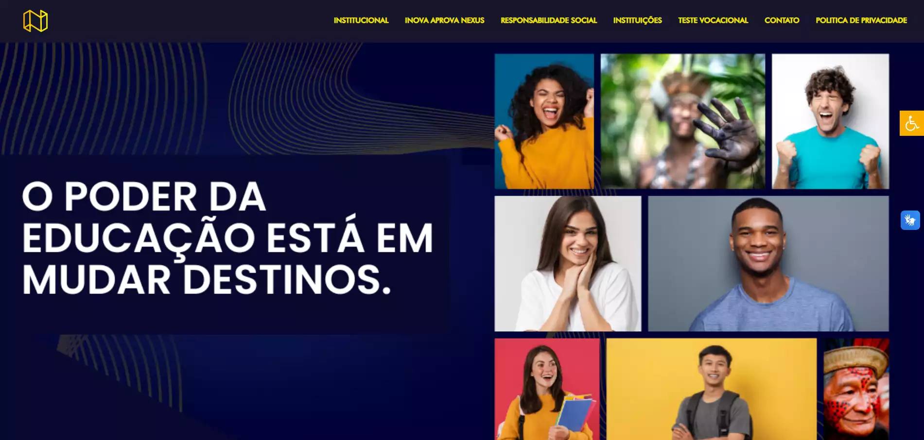 Site Grupo Aprova Nexus